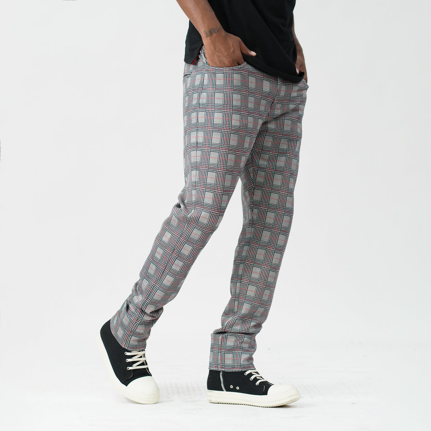 M1931 Vercelli Plaid ogbe sokoto - Black