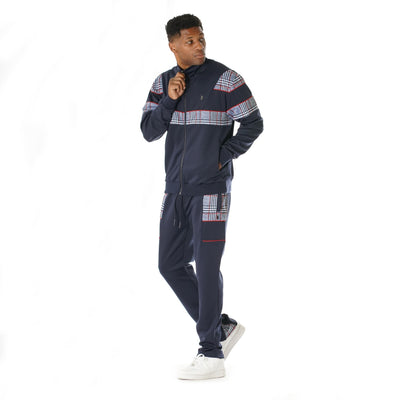 M2780 Makobi PolyPlaid Track Set - Navy