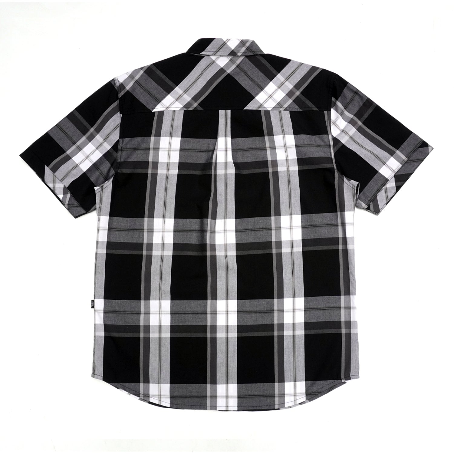 V814 Veno Button-Down Short Sleeves Shirt - Black