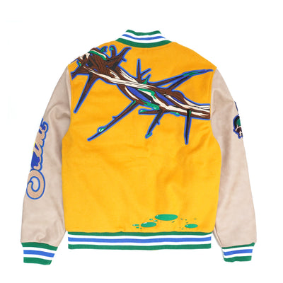 F1021 "MIMỌ" Wool Varsity Jacket - Alikama