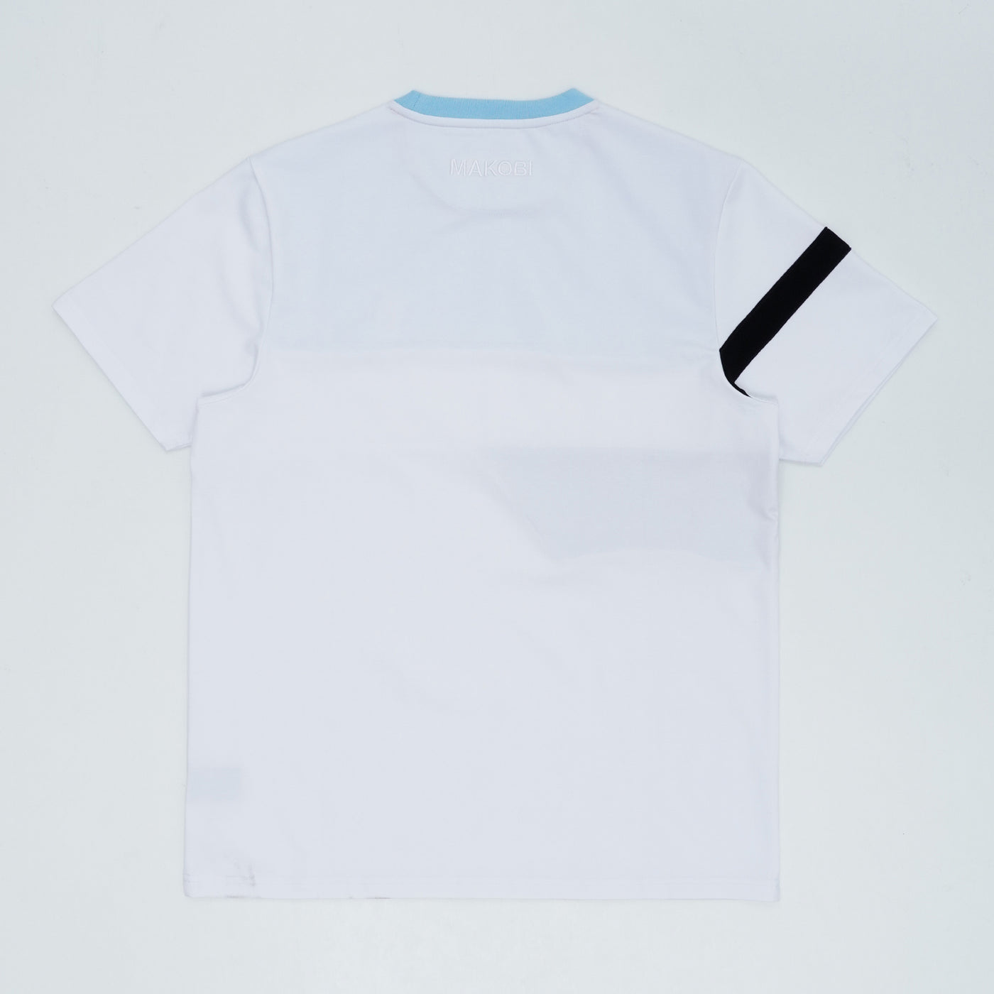 M204 Makobi Itansan Tee w / felifeti - White