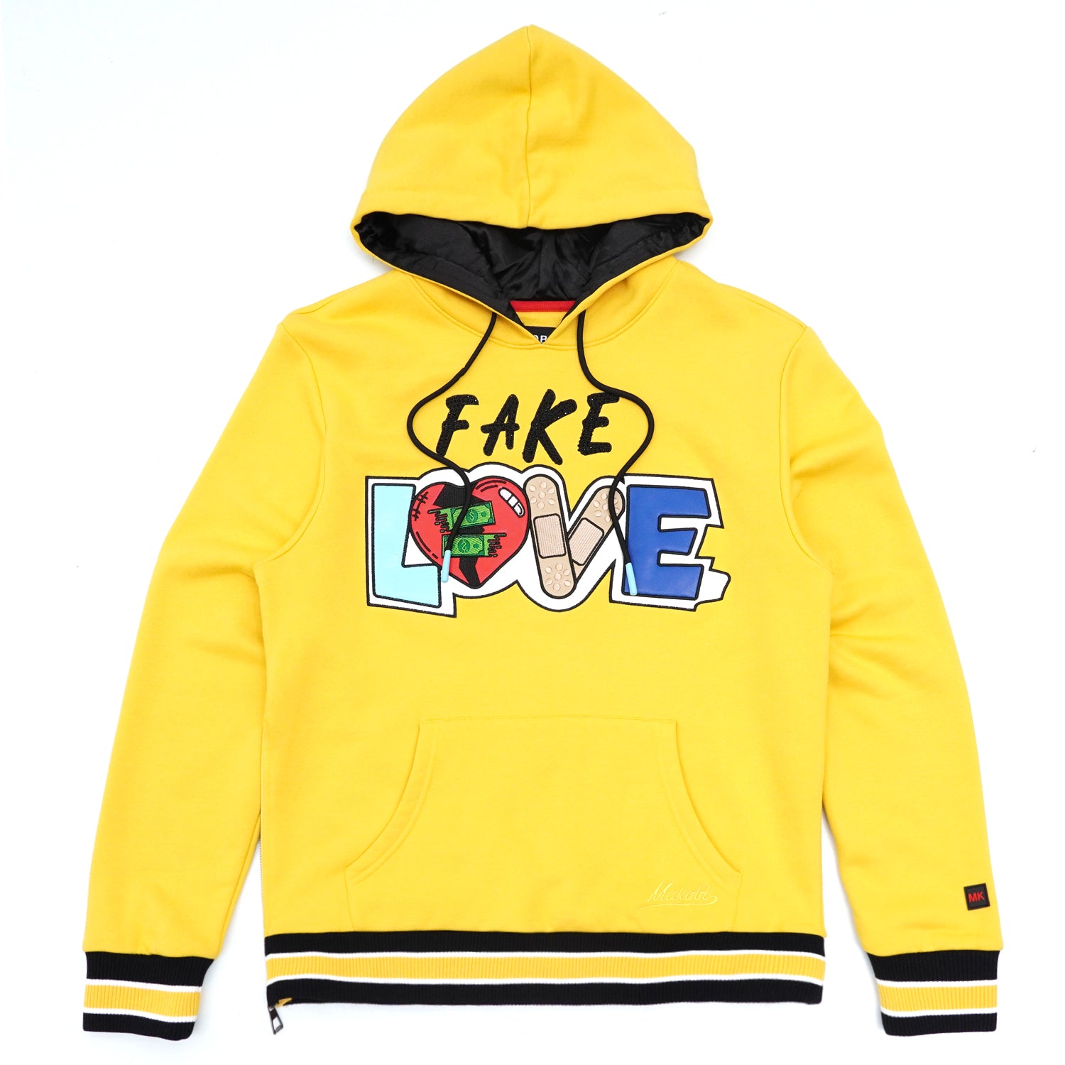 M4760 Iro Love Hoodie - Yellow