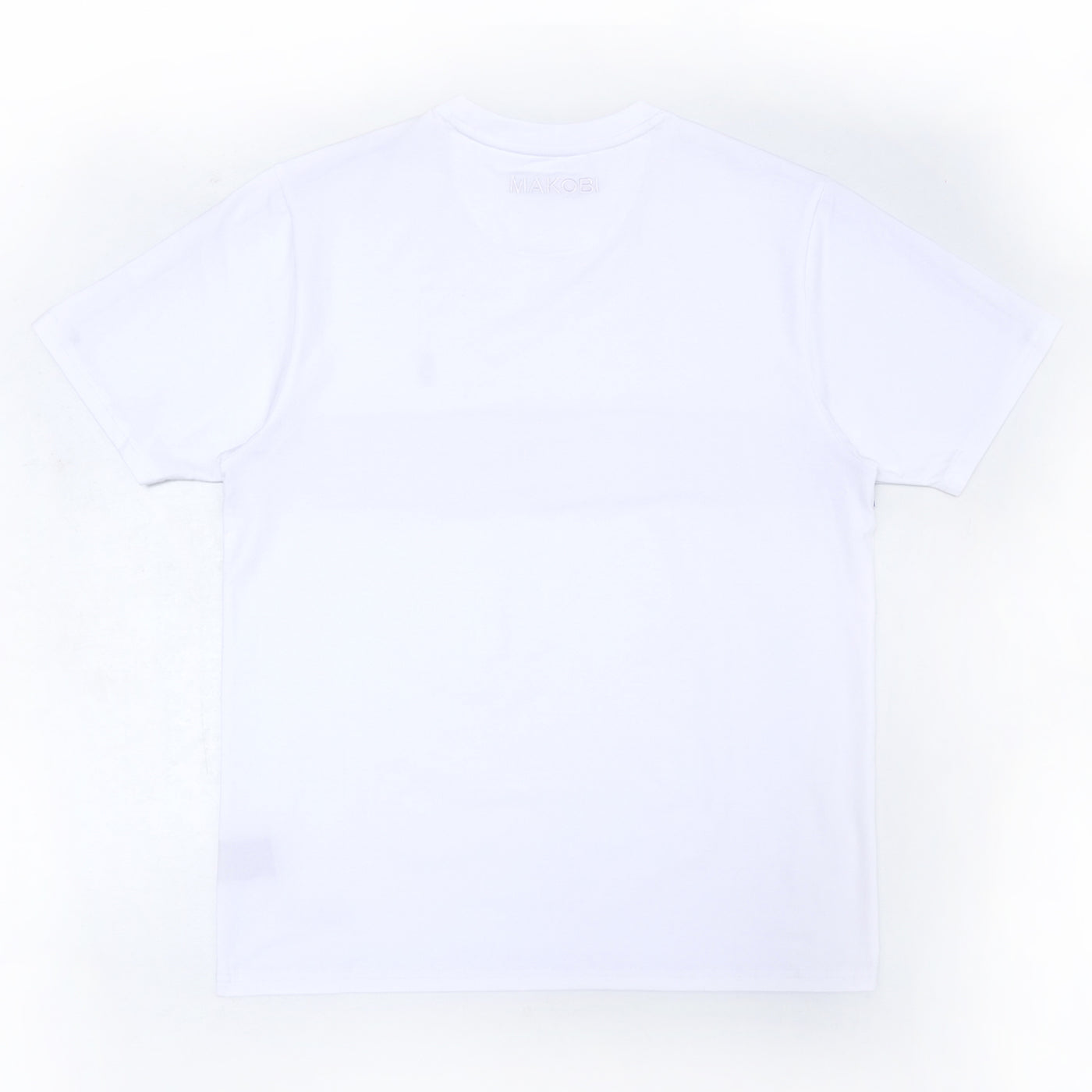 M308 Makobi mojuto Tee w / Itansan Felifeti- White