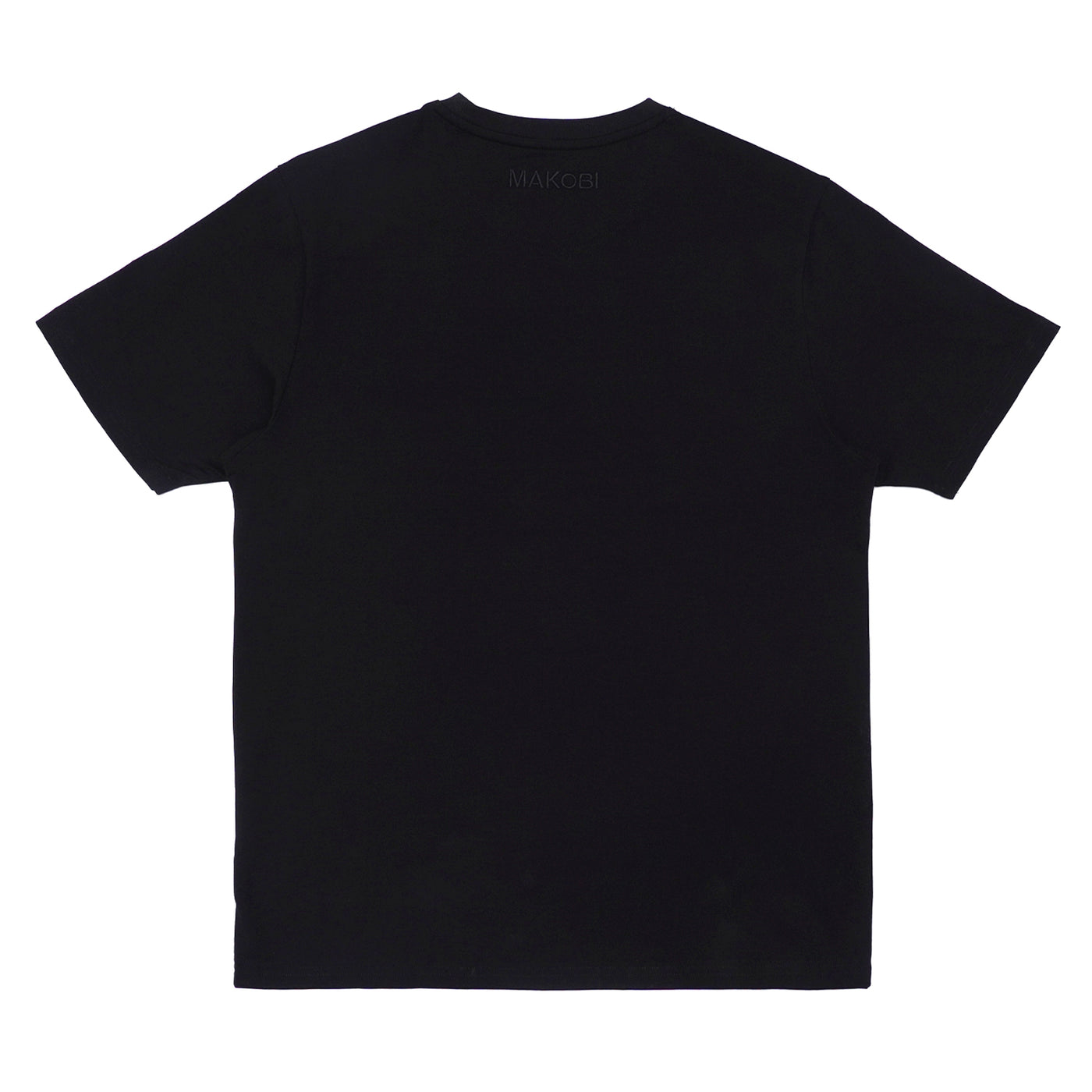 M308 Makobi mojuto Tee w / Itansan Felifeti- Black/pupa