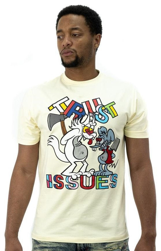 M269 Makobi Trust Issues Tee - Natural