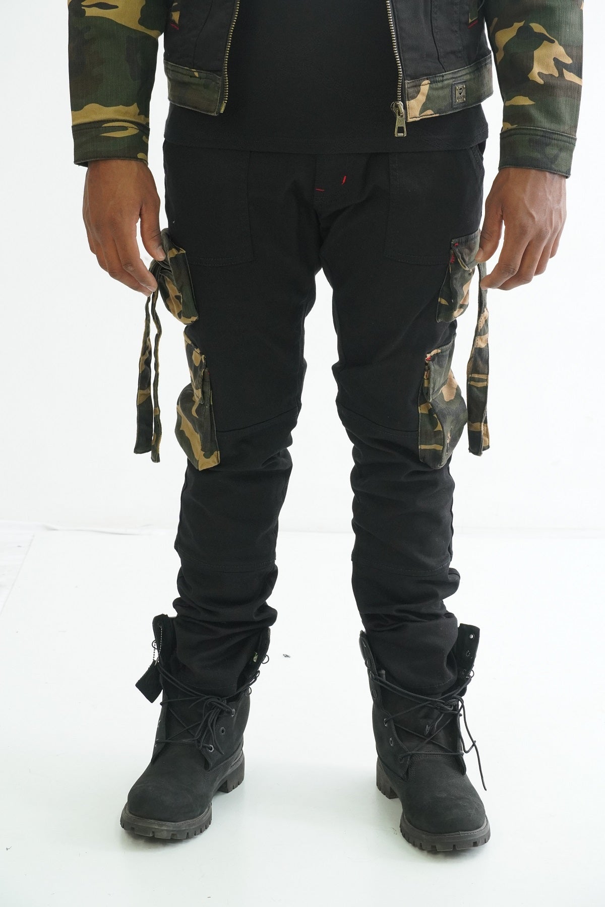 M1930 Aries Cargo Denim Jeans - Camo