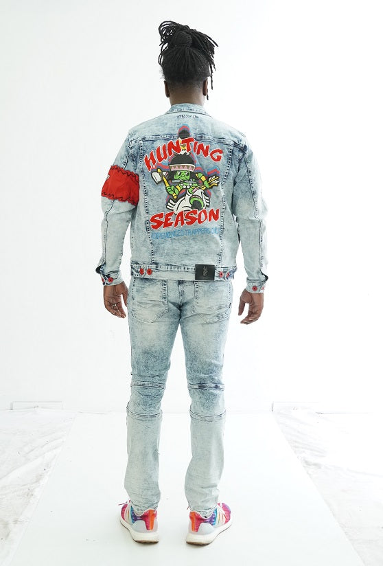 M1064 Hunting Season Denim Jacket - Light Wash