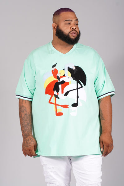 M219 Flamingo Tee - Mint