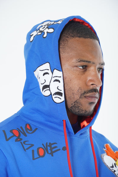 M4505 ife pa Hoodie - Royal