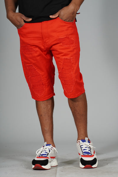 M971 Jordanelle Twill Shorts - Red