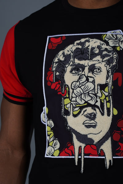 M267 David Tee - Black/Red