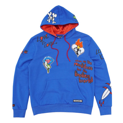 M4505 ife pa Hoodie - Royal