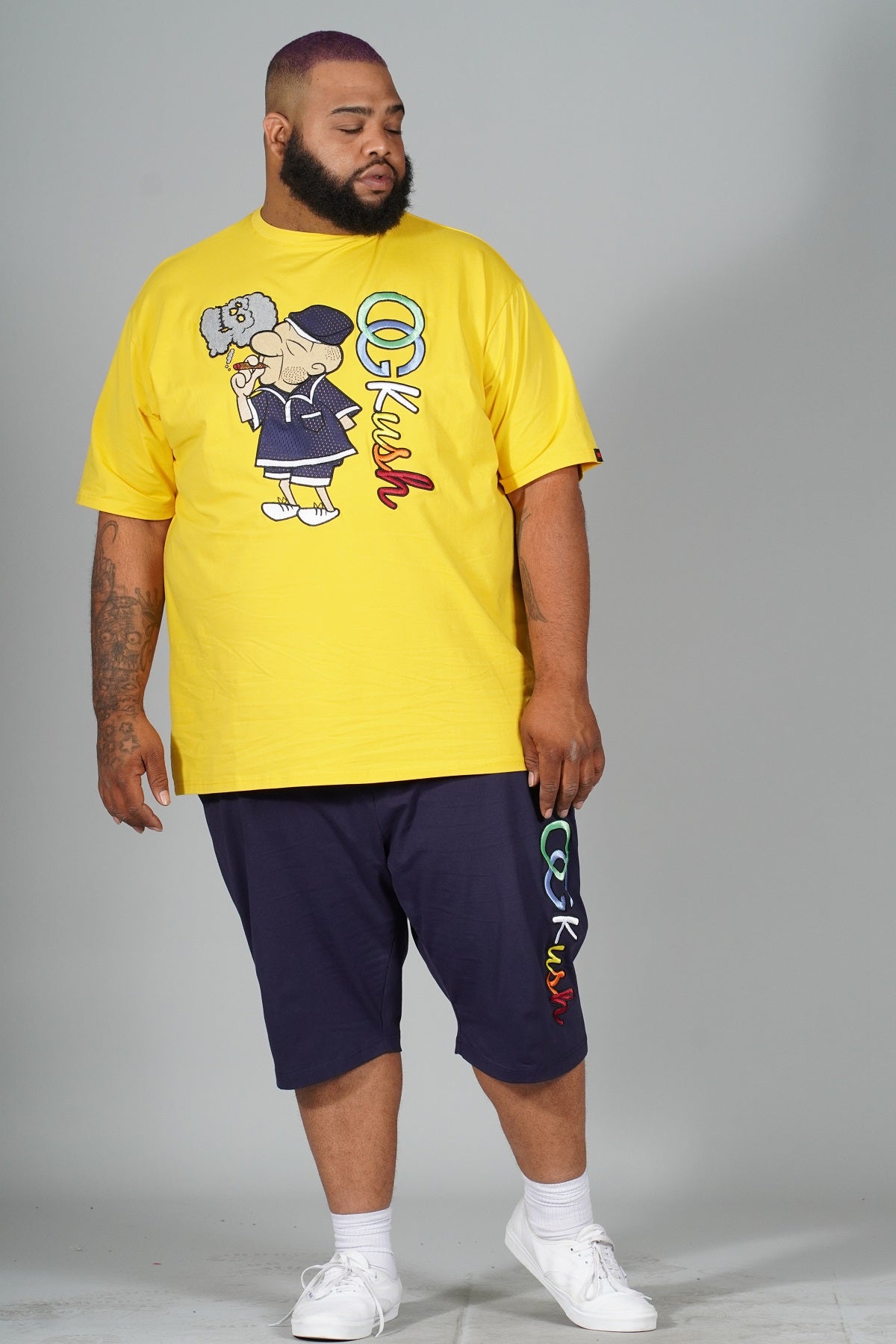 M320 - Makobi Og Kush Tee - Yellow