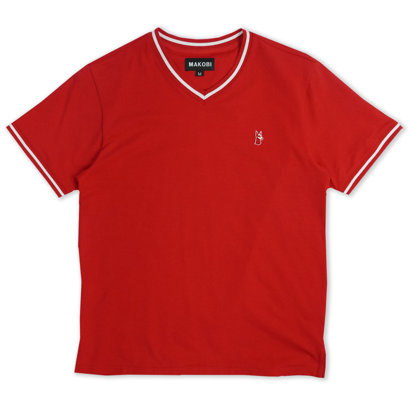 M300 V-ọrun Top - Red