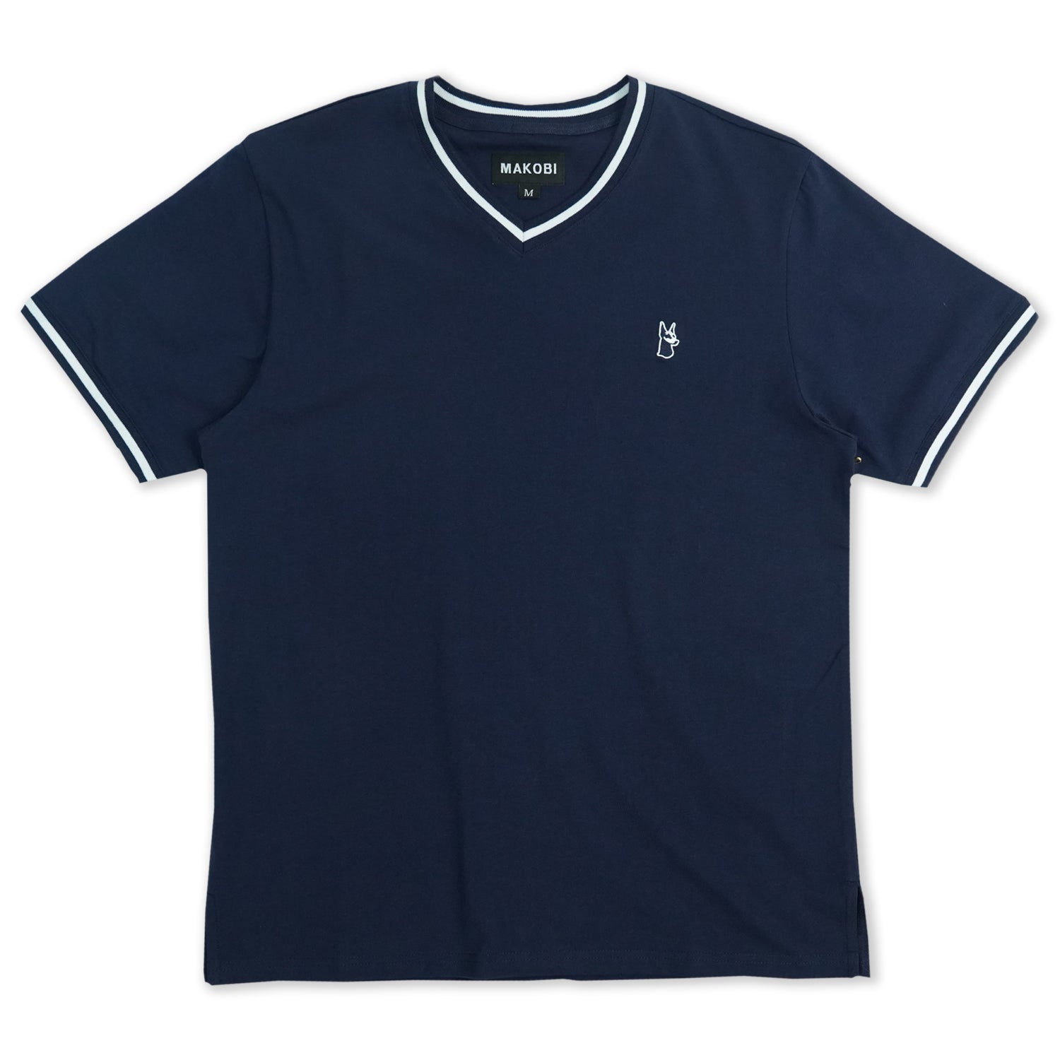 M300 V-Neck Top - Navy