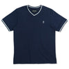 M300 V-Neck Top - Navy