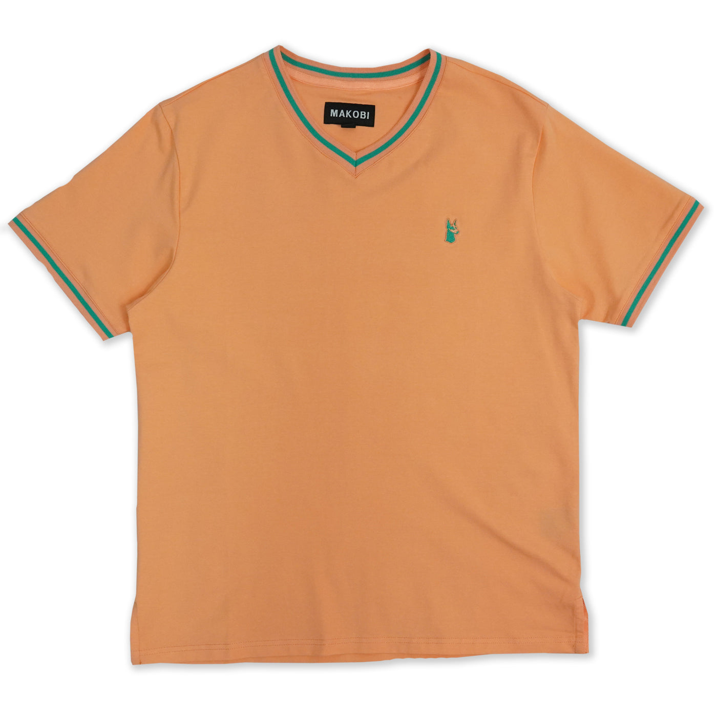 M300 V-Neck Top - Peach