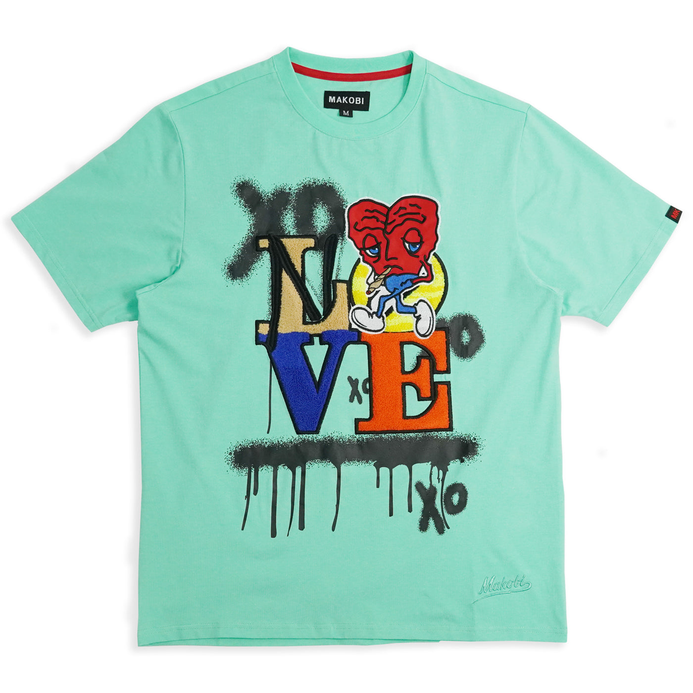 M203 Ko si Love Tee - Mint