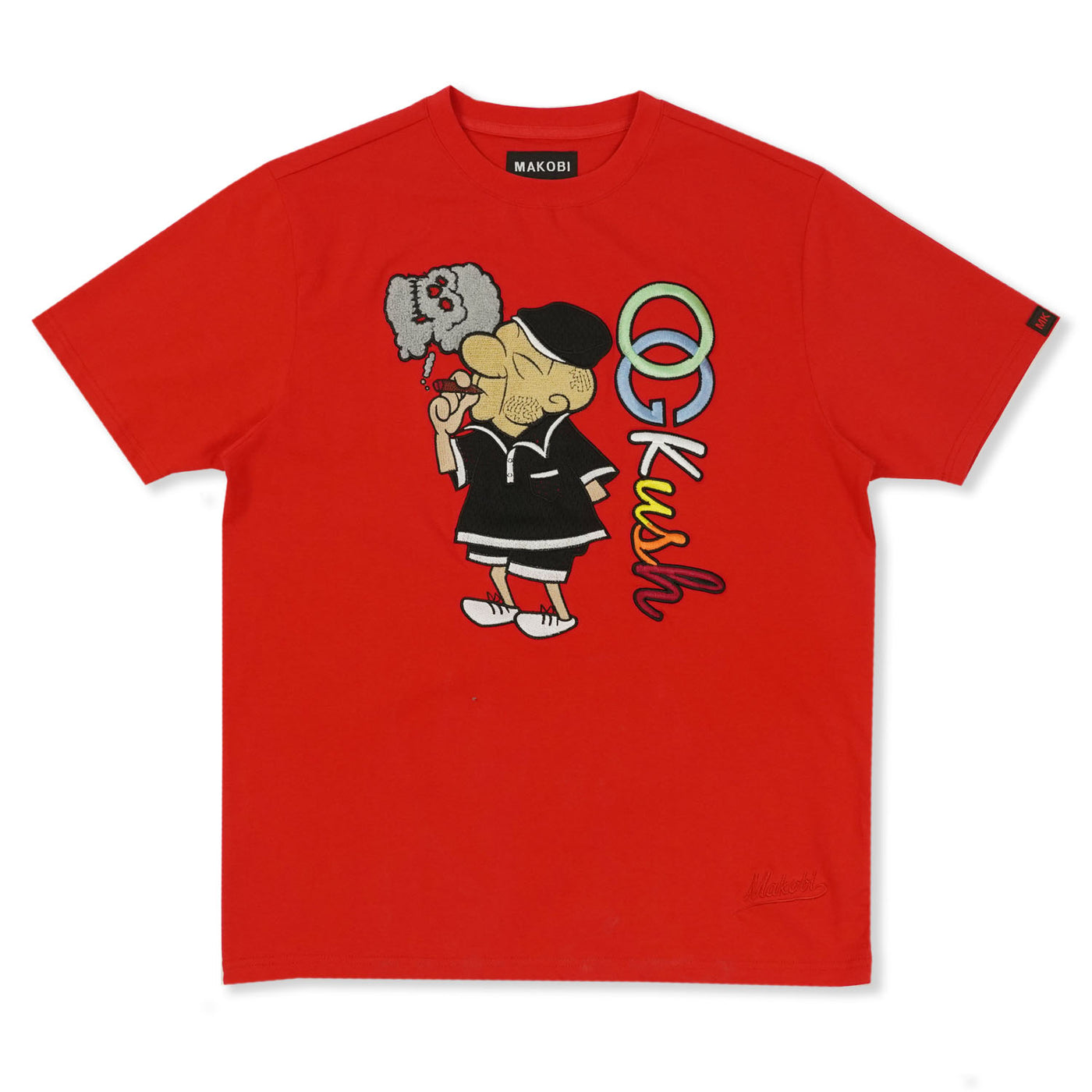 M320 - Makobi Og Kush Tee - Red