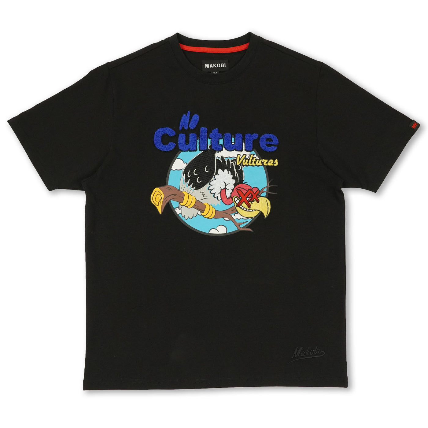 M370 No Culture Vultures Tee - Black