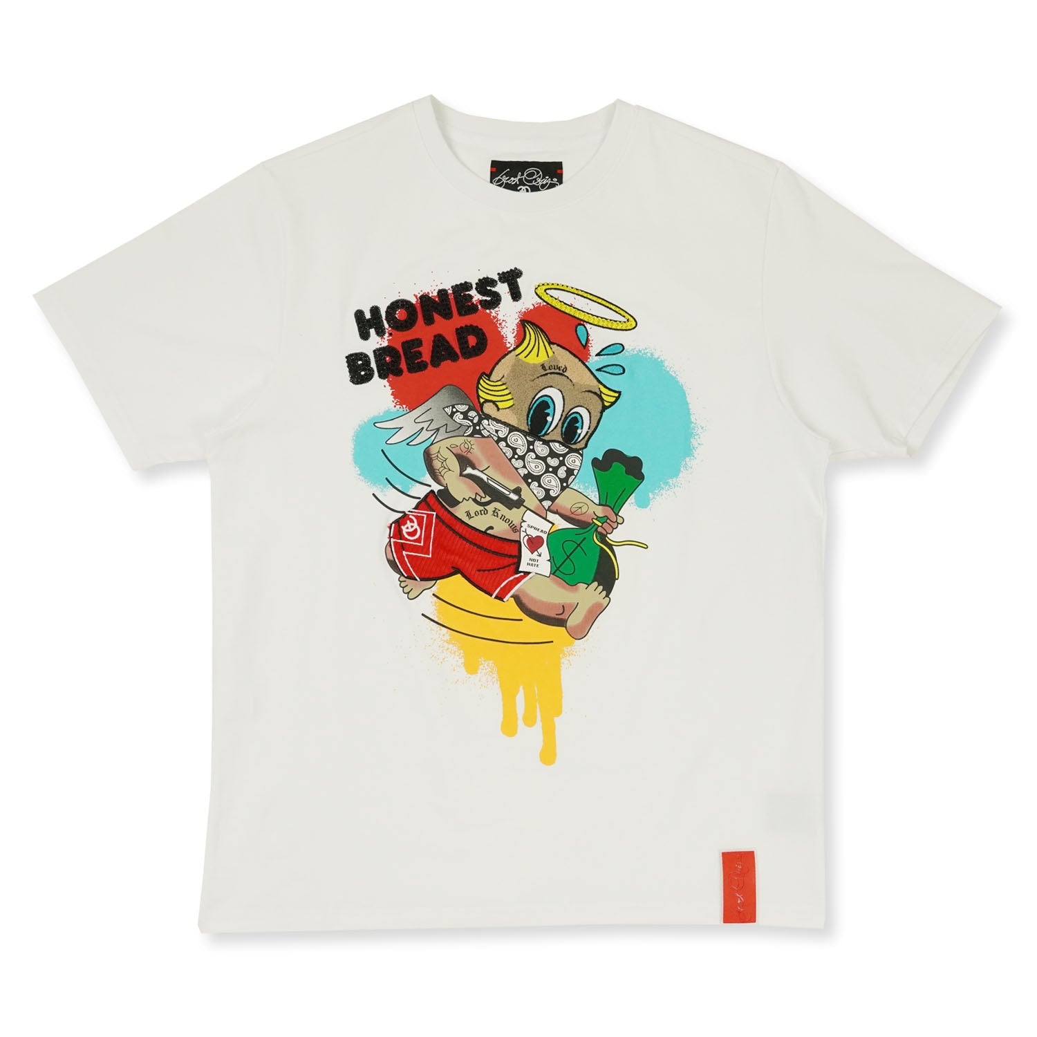 F144 Frost Honest Bread Tee - White