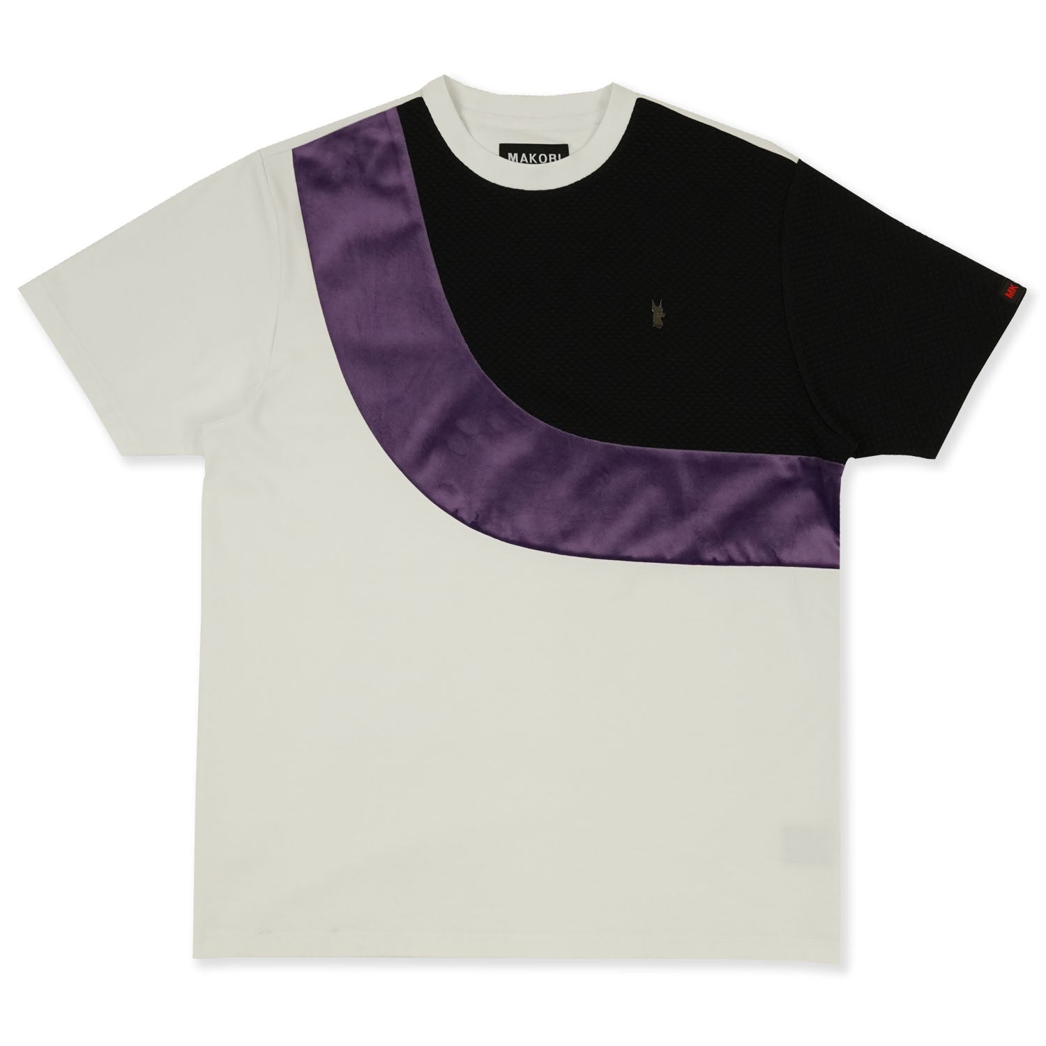 M273 Jacquard Ultra ogbe Tee - White Black