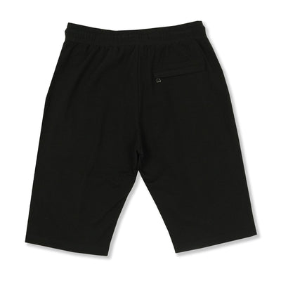 M673 Jacquard Suede Shorts - White Black