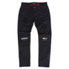 M1964 Sode Akoko Denimu sokoto - Black / Black 