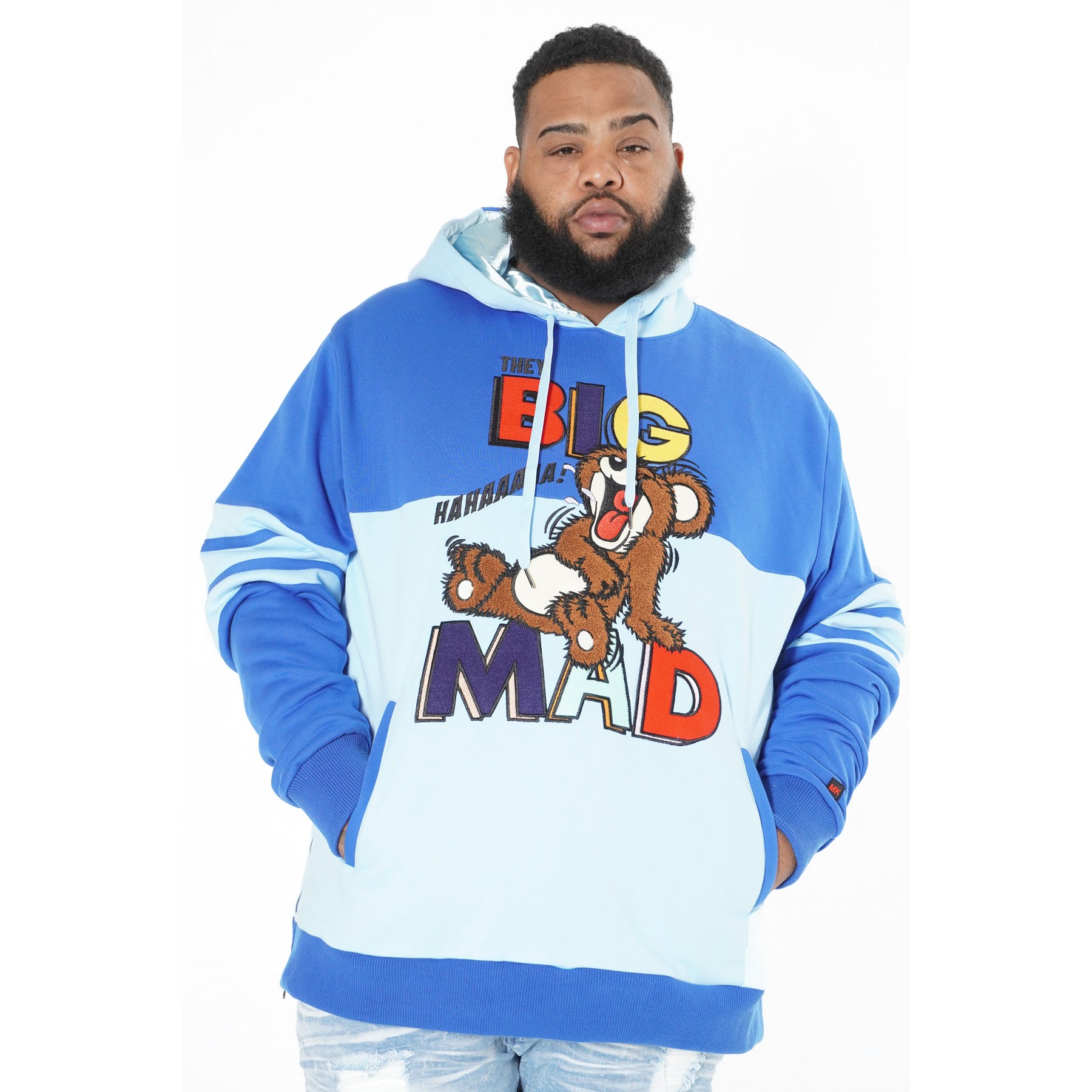 M3701 Big Mad Hoodie - Royal