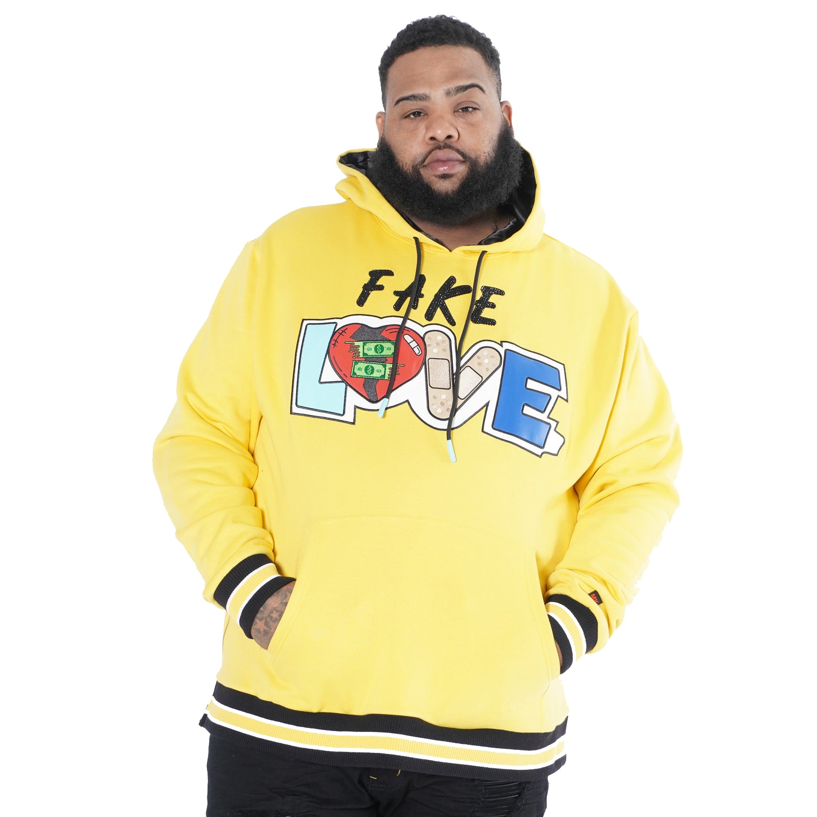 M4760 Iro Love Hoodie - Yellow