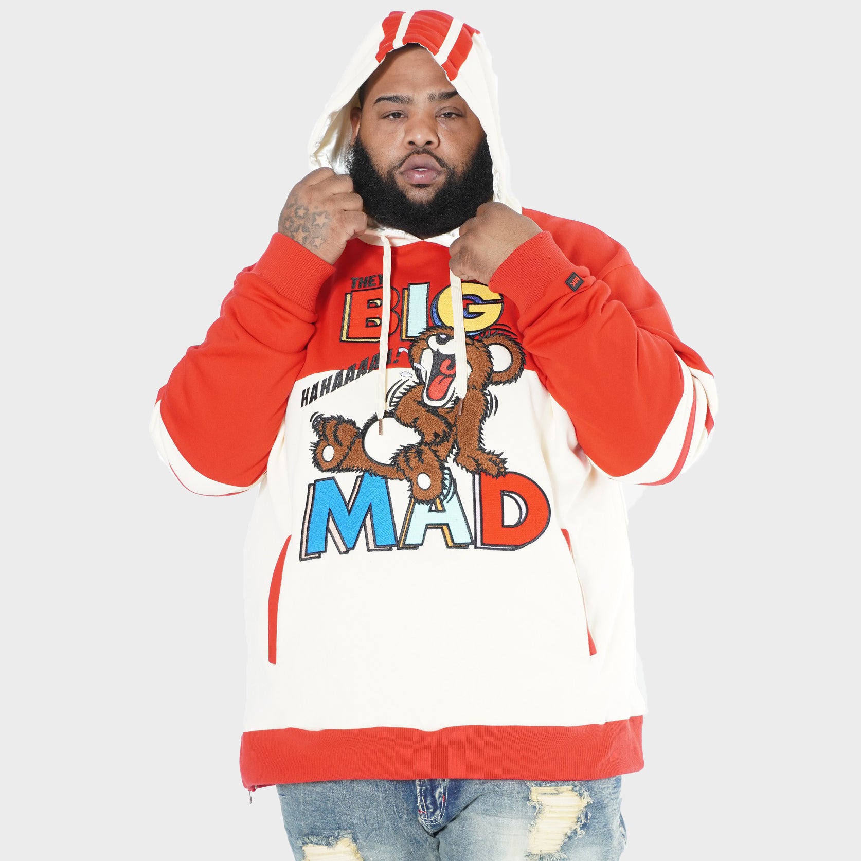 M3701 Big Mad Hoodie - Adayeba