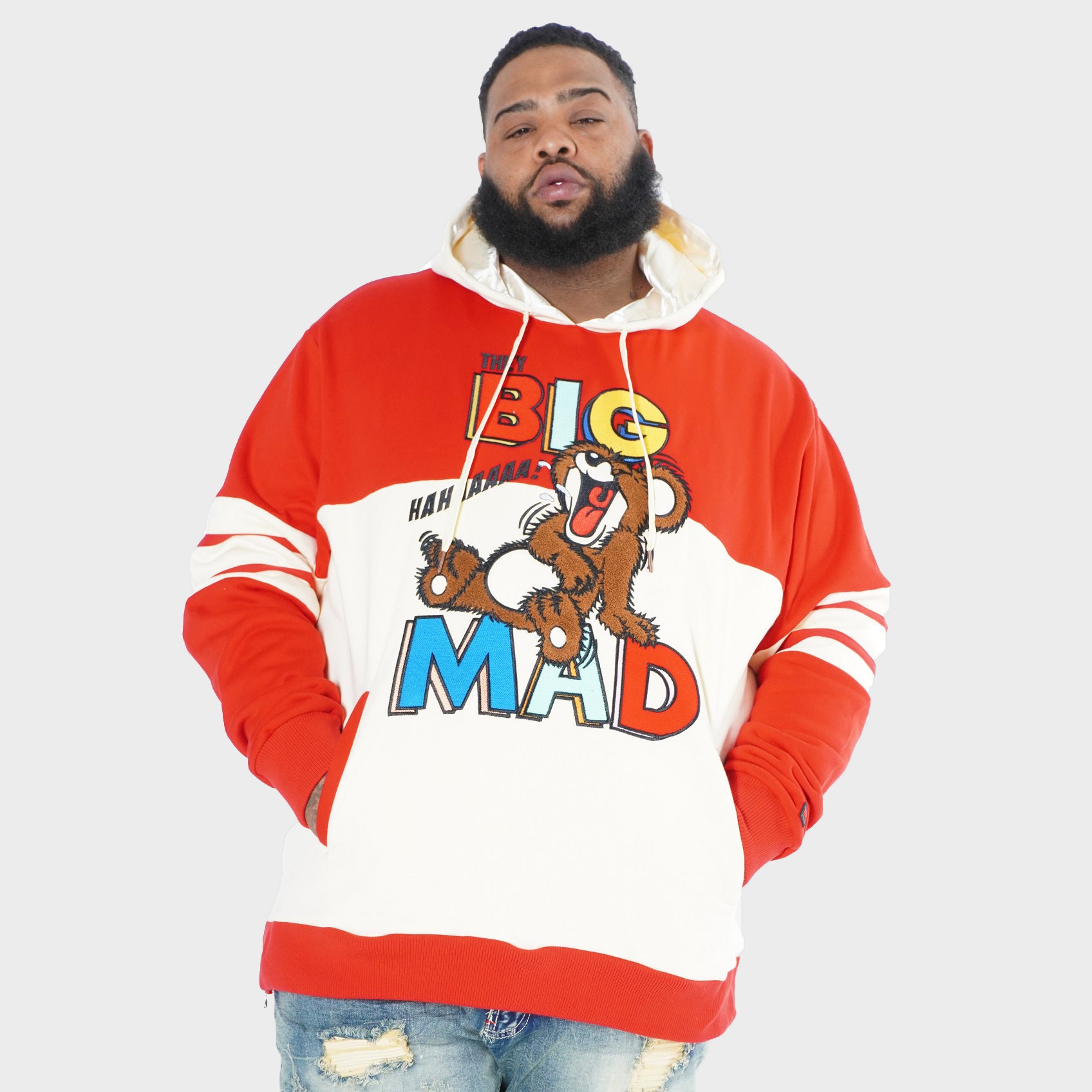 M3701 Big Mad Hoodie - طبیعی