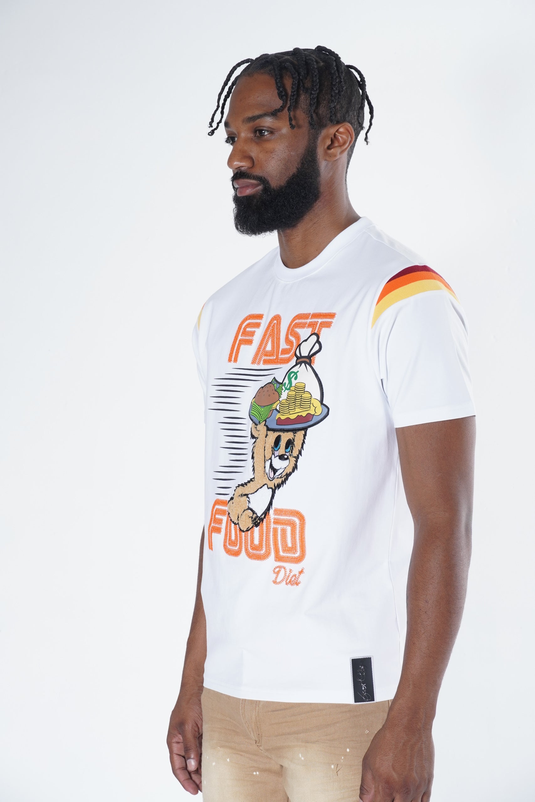 F121 Fast Food Tee - White