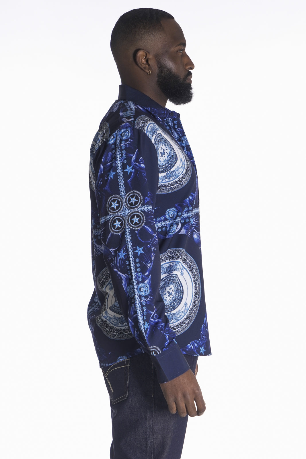 M1831 Barbato Tejede Shirt - ọgagun