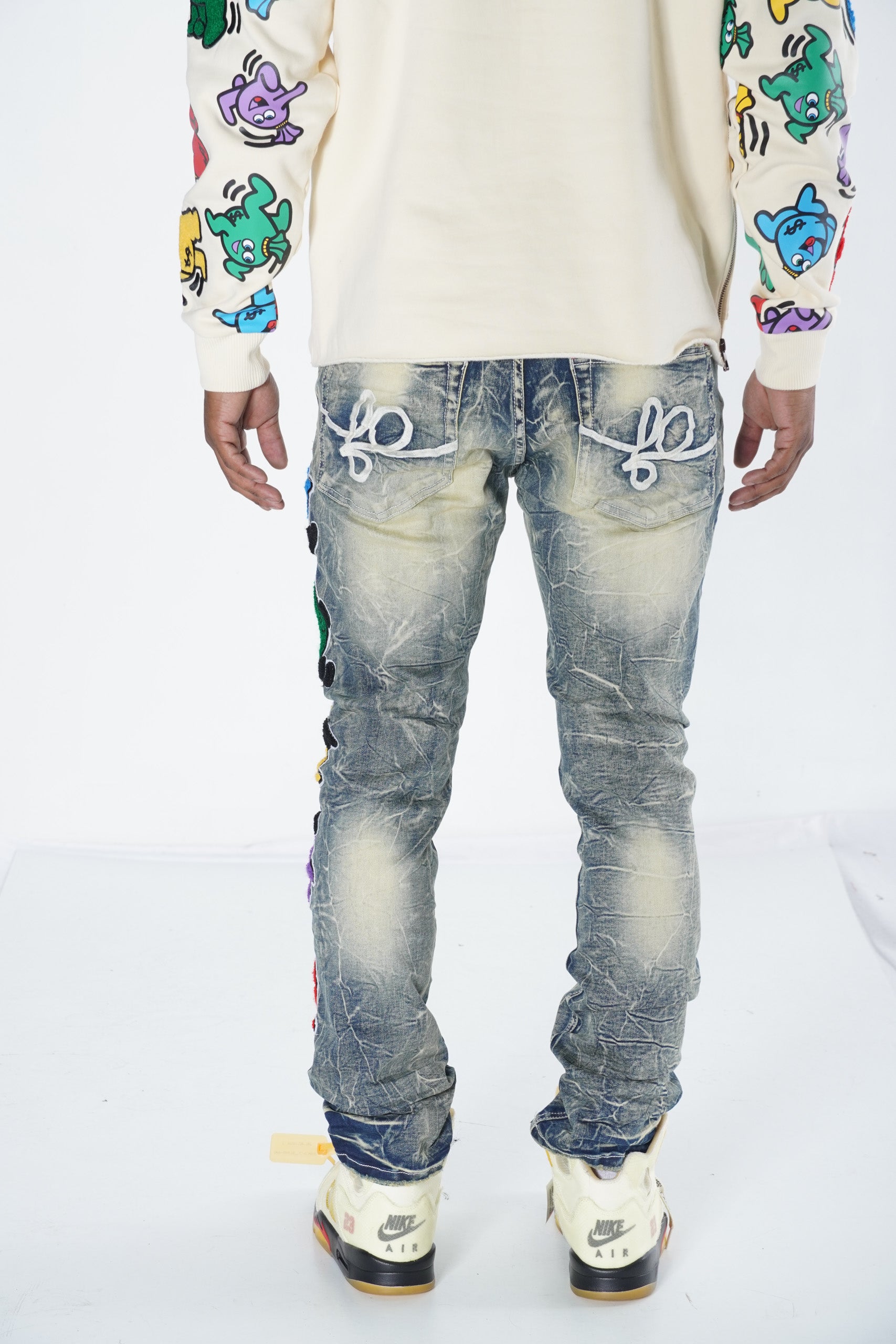 F1750 Frost Money Dance Denim Jeans - Dirt