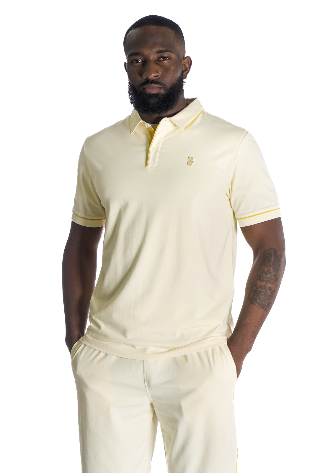 M383 Makobi Luciano Polo Shirt - Adayeba