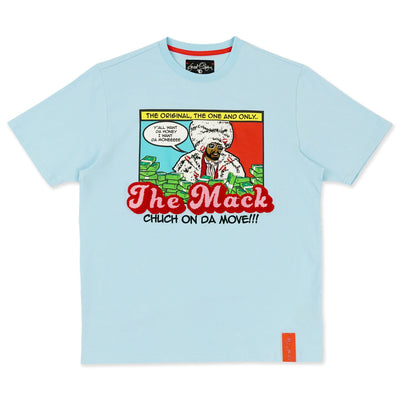 F166 The Mack Tee- Blue