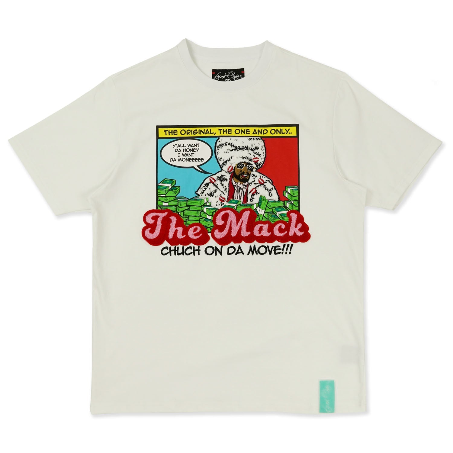 F166 The Mack Tee- White