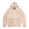 F5735 Frost Awọn ibaraẹnisọrọ Fleece Hoodie - Khaki