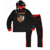 F5766 Frost High Fashion Fleece Ṣeto - Black