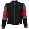 M1010 Makobi Ultra Suede  Denim Jacket - Black