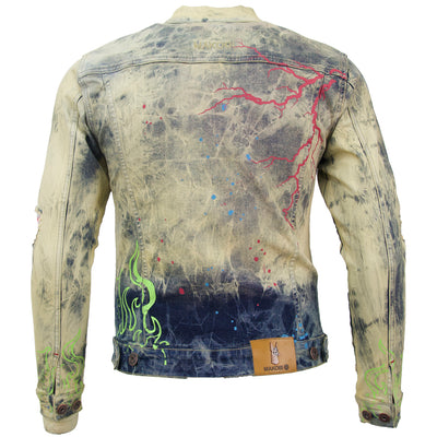 M1052 Makobi Fire Denim Jacket - Dirt Wash