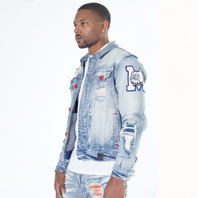 M1090 Leaders Denim Jacket - Light Wash