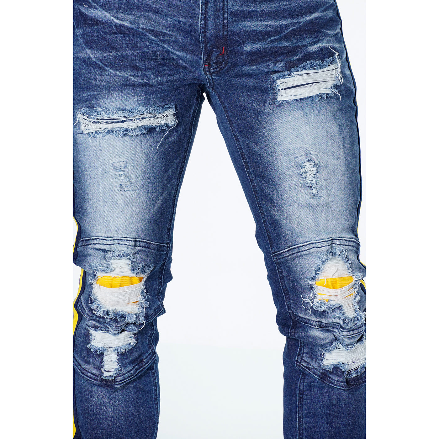 M1769 Makobi Cameo Denim Jeans - Dark Wash