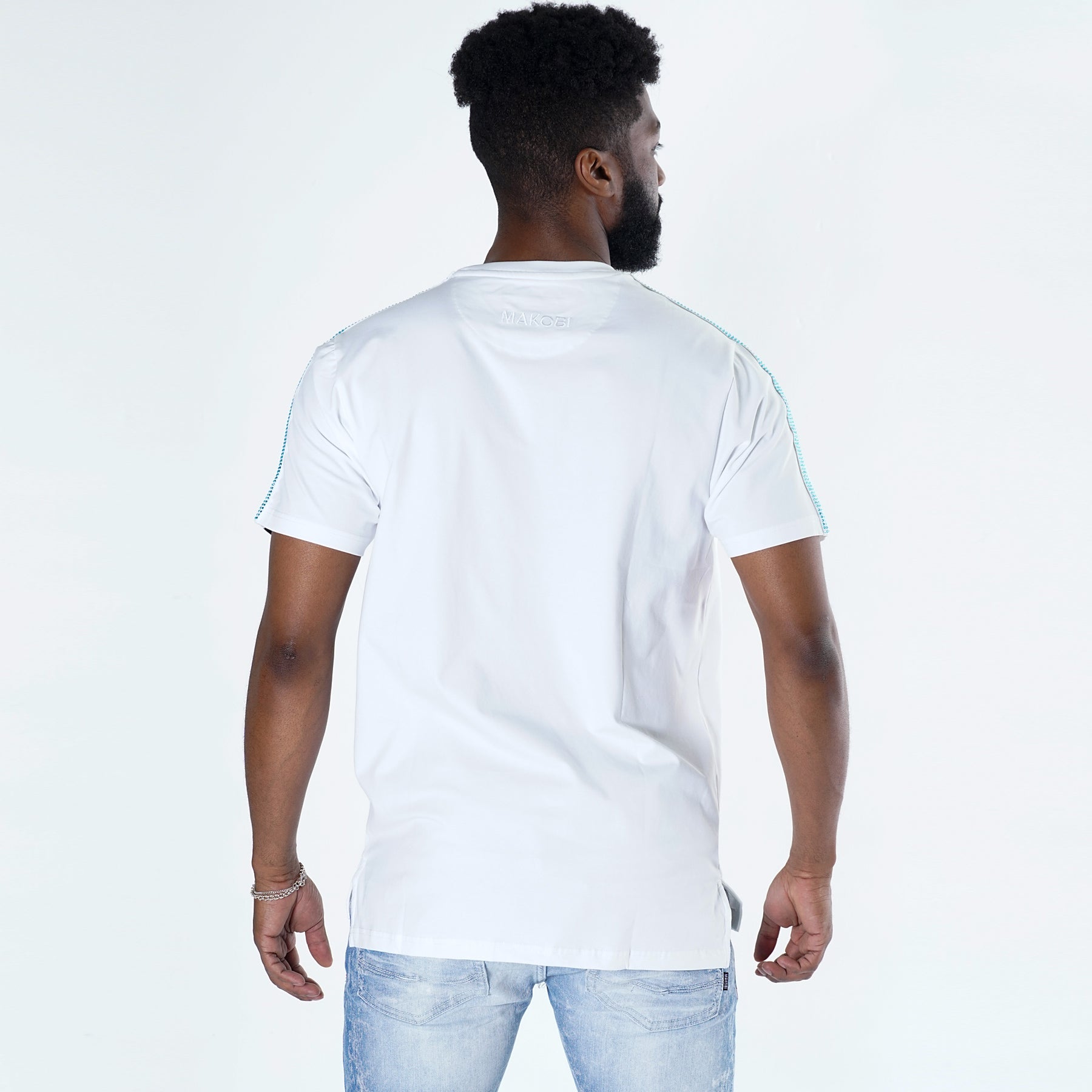 M180 Makobi Rose Ejo Tee - White