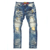 M1924 Makobi Daytona Biker Jeans - Dirt