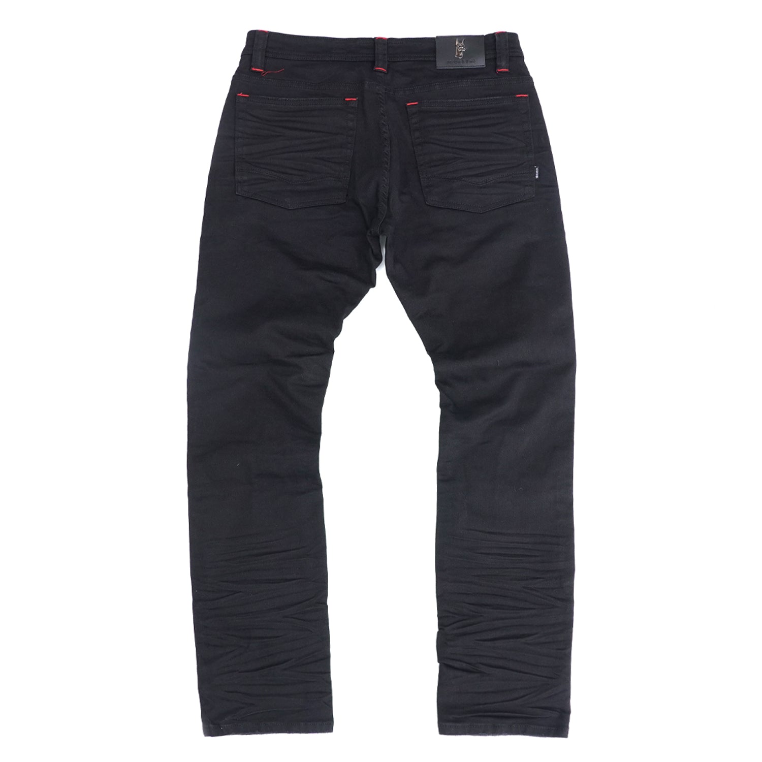 M1928 Gbogbo ju shredded sokoto - Black / dudu