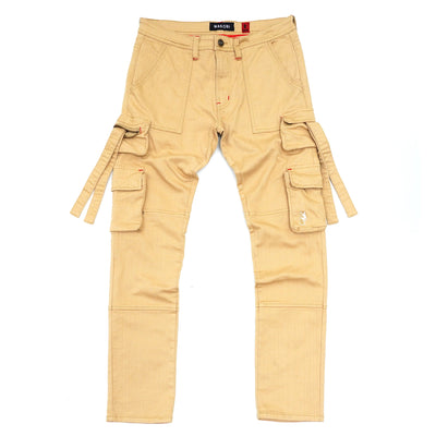 M1930 Aries Cargo Denim Jeans - Khaki