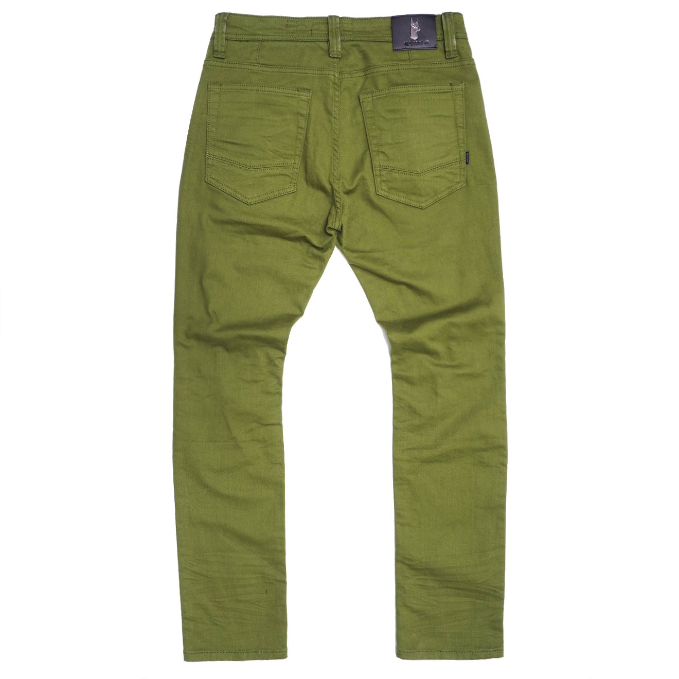 M1932 Makobi Brighton Shredded Twill Jeans - Green