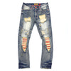 M1940 Naxos Biker Jeans - Dirt Wash